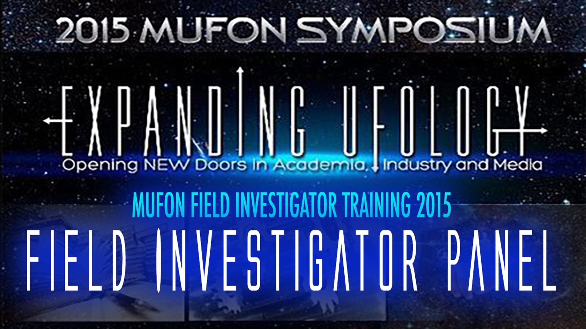 2015 Field Investigator Training - Panel