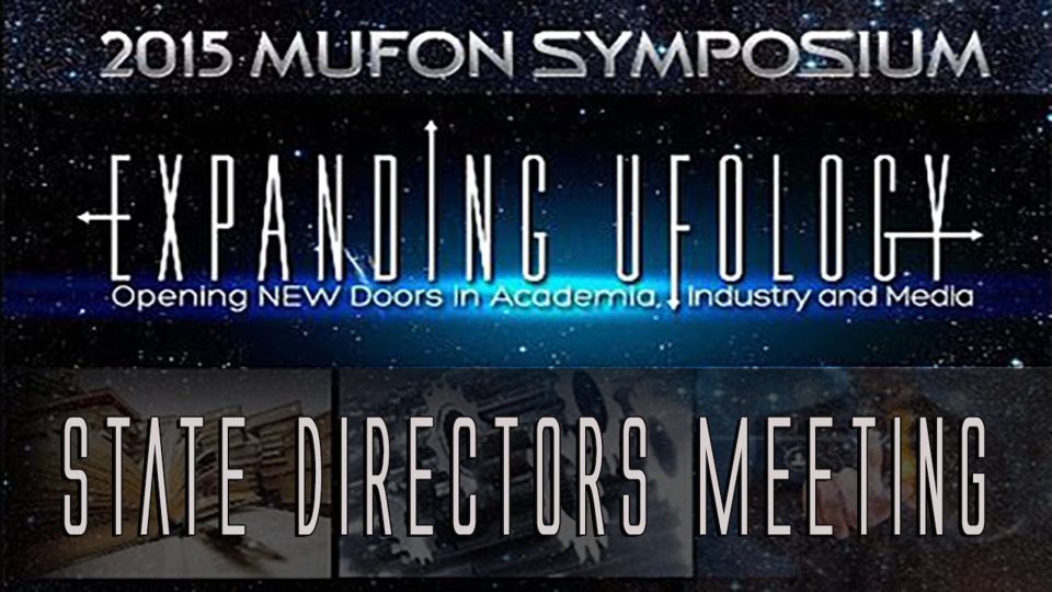 MUFON Symposium 2015 - State Directors Meeting 1