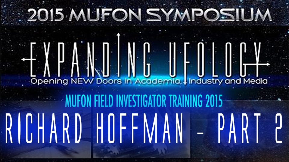 2015 Field Investigator Training - Hoffman: PART 2