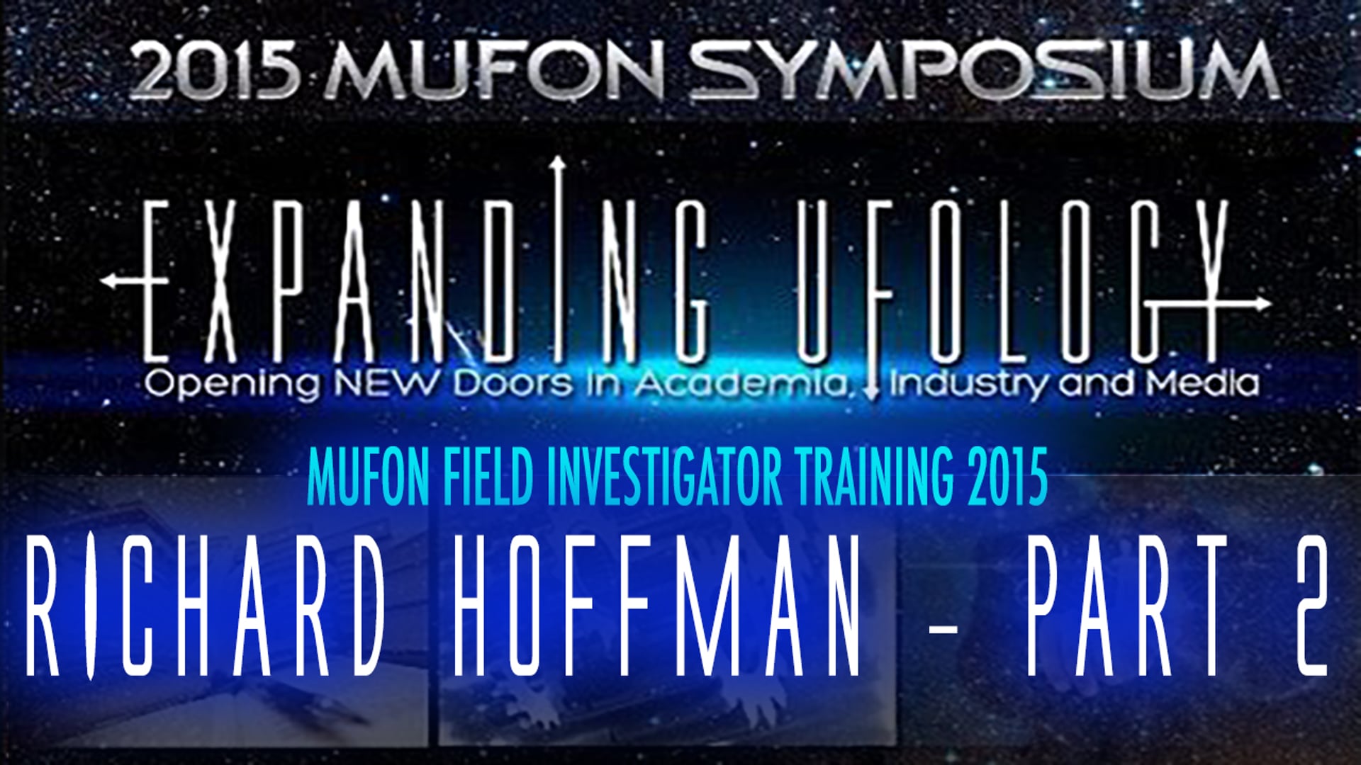 2015 Field Investigator Training - Hoffman: PART 2