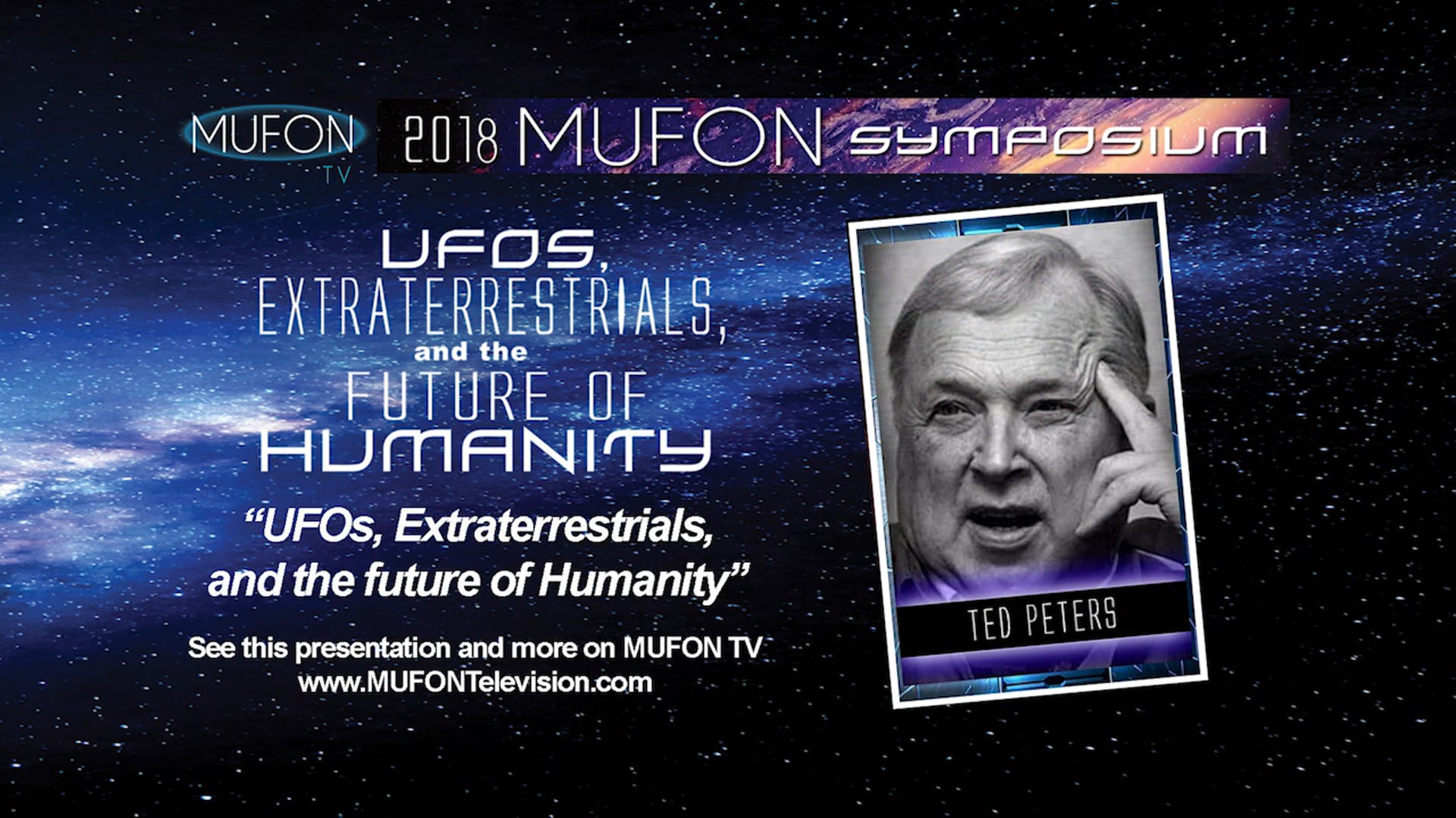 Ted Peters -UFOs, Extraterrestrials, and the future of Humanity