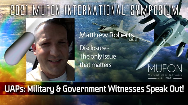 Matthew Roberts - “Disclosure, the only issue that matters”