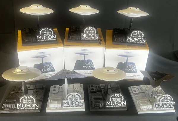 Signature Edition TR3B Statue - MUFON 55th Anniversary Collectible - Image 2